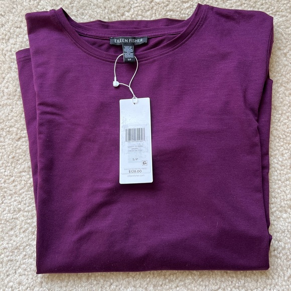 Eileen Fisher women’s crewneck Long Sleeve T-shirts - Picture 8 of 14